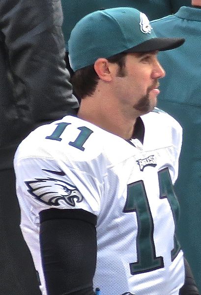 Edwards with the Eagles in November 2012