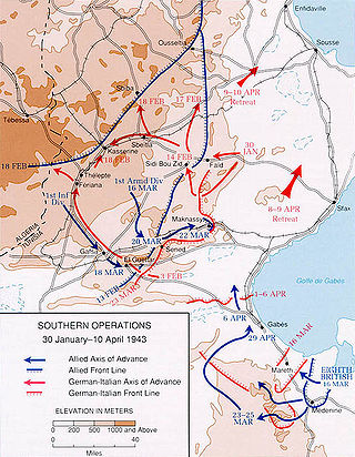 <span class="mw-page-title-main">Battle of Sidi Bou Zid</span> 1943 battle of the Tunisia Campaign in World War II