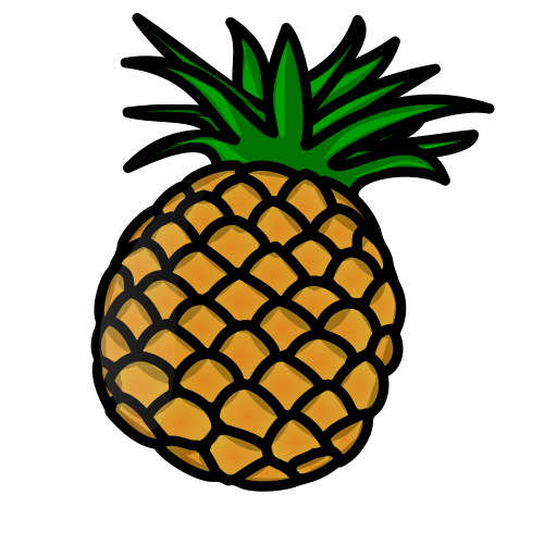 File:Tux Paint pineapple.svg