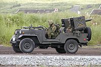 Type 73 truck with Type 64 ATGM