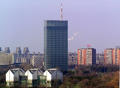 How to get to Ušće Tower with public transit - About the place