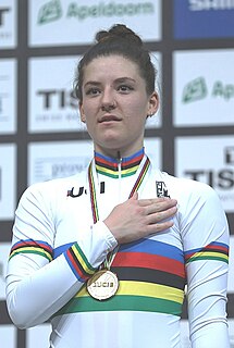 <span class="mw-page-title-main">Chloé Dygert</span> American cyclist