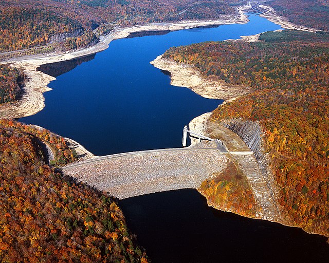 Colebrook River Lake on the West Branch Farmington River.