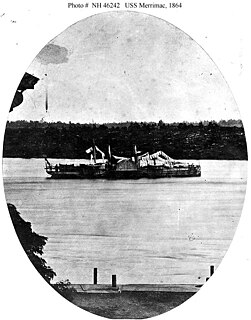 USS <i>Merrimac</i> (1864) Sidewheel steamer