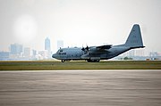 A C-130T of VR-62 at NAS Jacksonville, 2009