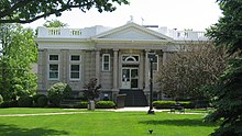 The Union City Public Library is one of six sites in Union City listed on the National Register of Historic Places Union City Public Library.jpg
