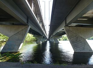 Vårbybron, vy från väst