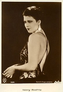 Valerie Boothby German actress (1906-1982)
