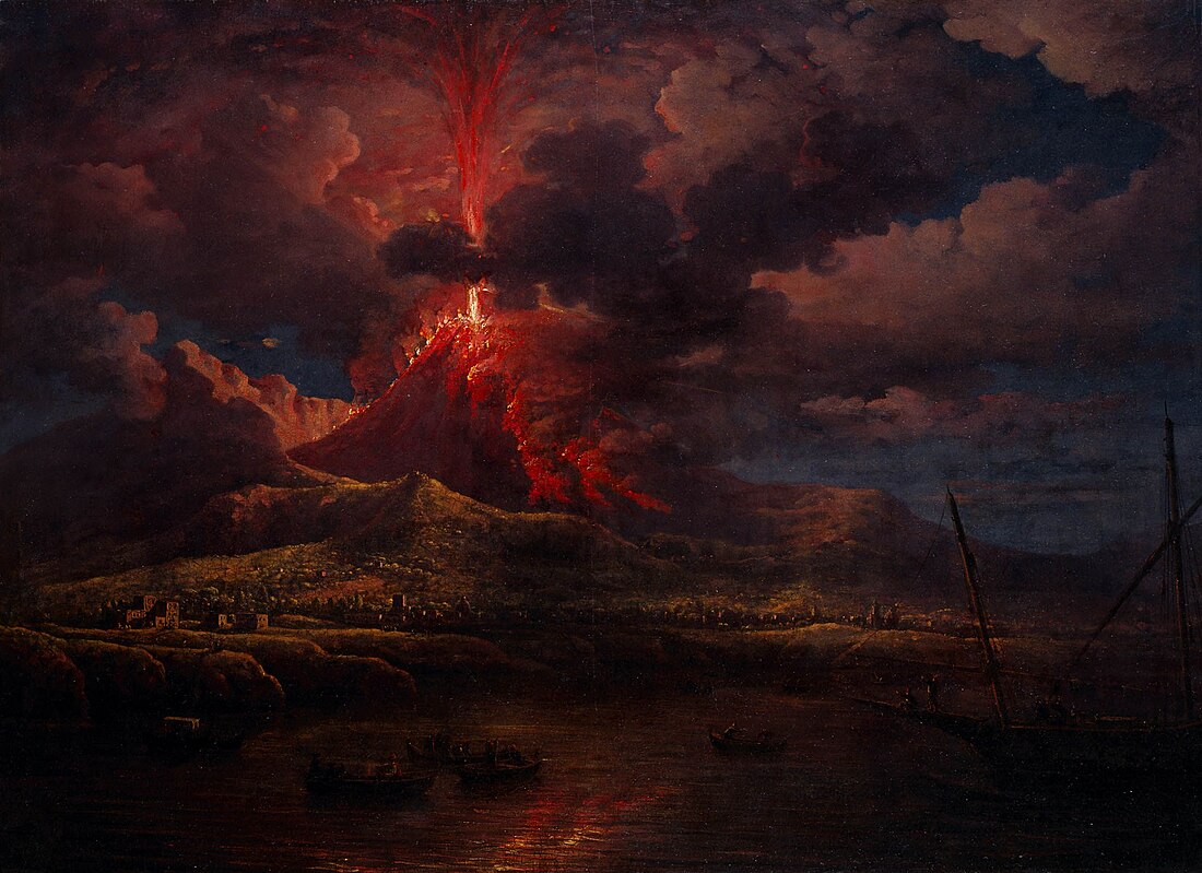 File:Vesuvius erupting at Night by William Marlow.jpg