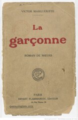 Victor Margueritte La Garçonne, 1922    