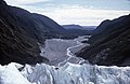 Ledenjak Franz Josef iz zraka