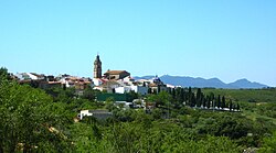 Skyline of Villanueva de Alcolea