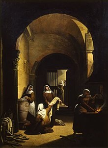 Il bucato delle cappuccine (1835 c.) Galleria Nazionale d'Arte Moderna e Contemporanea di Roma