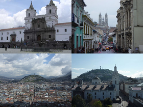 Historic centre of Quito, first World Heritage Site