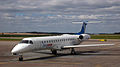 * Nomination A Finncomm Airlines Embraer ERJ 145 aircraft at Helsinki-Vantaa Airport --Ralf Roletschek 13:25, 9 September 2013 (UTC) * Promotion Good quality. --JLPC 16:18, 9 September 2013 (UTC)