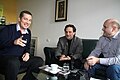 Vlad Hogea, George Ivaşcu şi Daniel Neguţ, în redacţia "Business Adviser", 2010