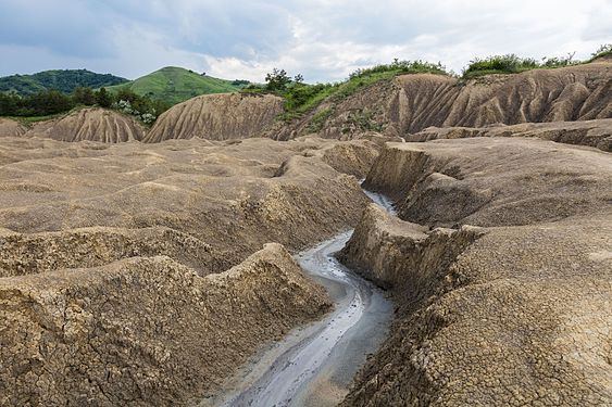 Mud volcanoes, Buzau