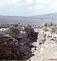 Vouves Tagebau, Blick nach West