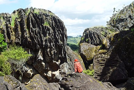 Wairere Boulders, a world unique natural phenomenon