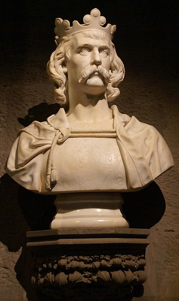 Neoclassic bust of Robert the Bruce at the National Wallace Monument