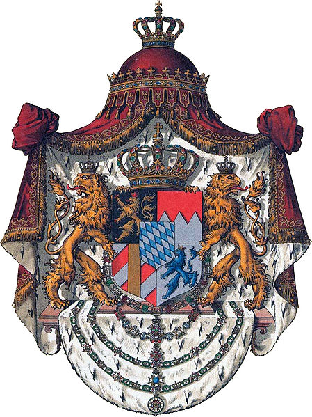 صورة:Wappen Deutsches Reich - Königreich Bayern (Grosses).jpg