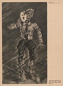 « Mais pourquoi donc avez-vous peur de moi ? » Illustration de Kurt Lange-Christopher, 1931.