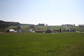 Wasserberg - View from the road between Aletshausen and Wasserberg