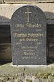Grabstein von Otto Schröter (Gründete im Jahre 1904 die erste Dampfmolkerei in Wechmar, womit der industrielle Aufschwung des Ortes begann.)