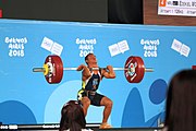 Deutsch: Gewichtheben bei den Olympischen Jugendspielen 2018; Tag 2, 10. Oktober 2018; Jungen 62 kg English: Weightlifting at the 2018 Summer Youth Olympics at 8 October 2018 – Boys' 62 kg