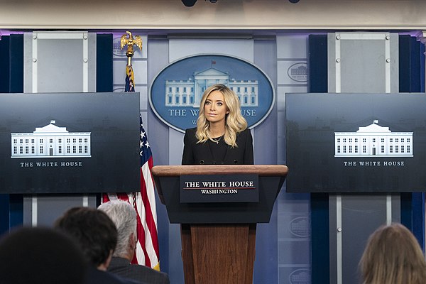 McEnany at a press conference in May 2020