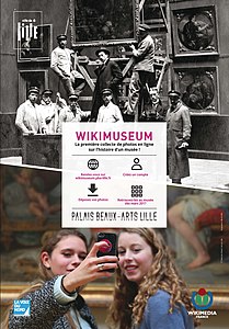 WikiMuseum poster PBALille sept.2016