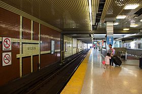 Suuntaa-antava kuva artikkelista Wilson (Toronton metro)