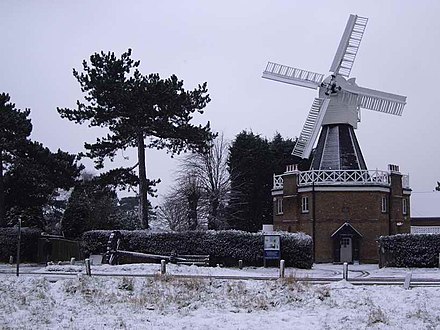 The windmill on Wimbledon Common.
