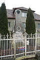 Čeština: Památník obětem 1. sv. války v Bransouzích, okr. Třebíč. English: World War I memorial in Bransouze, Třebíč District.