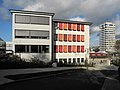 * Nomination Wuppertal, Johannisberg 20, narrow side of the main building of the Wilhelm-Dörpfeld-Gymnasium (high school), in the background the tower of the savings bank of Wuppertal --Im Fokus 16:40, 17 November 2022 (UTC) Tilted verticals. Perspective correction needed. --Milseburg 15:56, 17 November 2022 (UTC)  New Version Correction done --Im Fokus 15:50, 20 November 2022 (UTC) QI for me now. --Milseburg 11:50, 21 November 2022 (UTC) * Promotion {{{2}}}