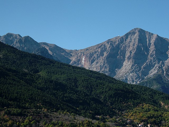 Mount Aroania or Chelmos.