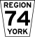 York Regional Road 74. svg