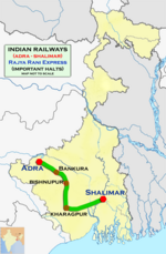 Thumbnail for Shalimar–Adra Rajya Rani Express