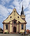 * Nomination St. Bartholomew Church of Ingersheim (Haut-Rhin France). --Gzen92 08:54, 27 April 2023 (UTC) * Promotion  Support Good quality. --Poco a poco 17:09, 27 April 2023 (UTC)