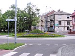 Roundabout of Hanka Bielicka in Łomża
