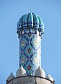 Минареты соборной мечети Петербурга увенчаны башенками с орнаментом