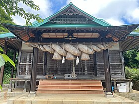 天佐志比古命神社の拝殿