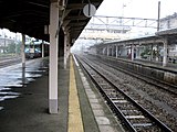JR線ホーム（2007年8月）