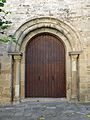 035 Santa Maria de Vallfogona de Riucorb, portal oest.jpg
