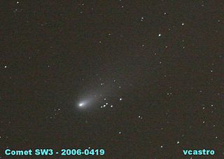 73P/Schwassmann–Wachmann Multiple fragment periodic comet with 5-year orbit