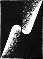 Písečná segmentová diagonála, kolografie, 1963