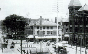 Площадь городского дома, 1891 г.