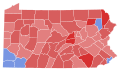 1962 Pennsylvania gubernatorial election results map by county.svg