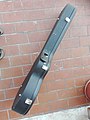 1997 Epiphone Rivoli (number R97F 1324) - bass guitar case handle side (2020-07-21 10.58.50 by Enrico Di Pierro).jpg