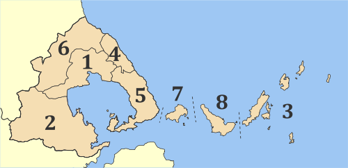 Municipalities of Magnesia and the Sporades